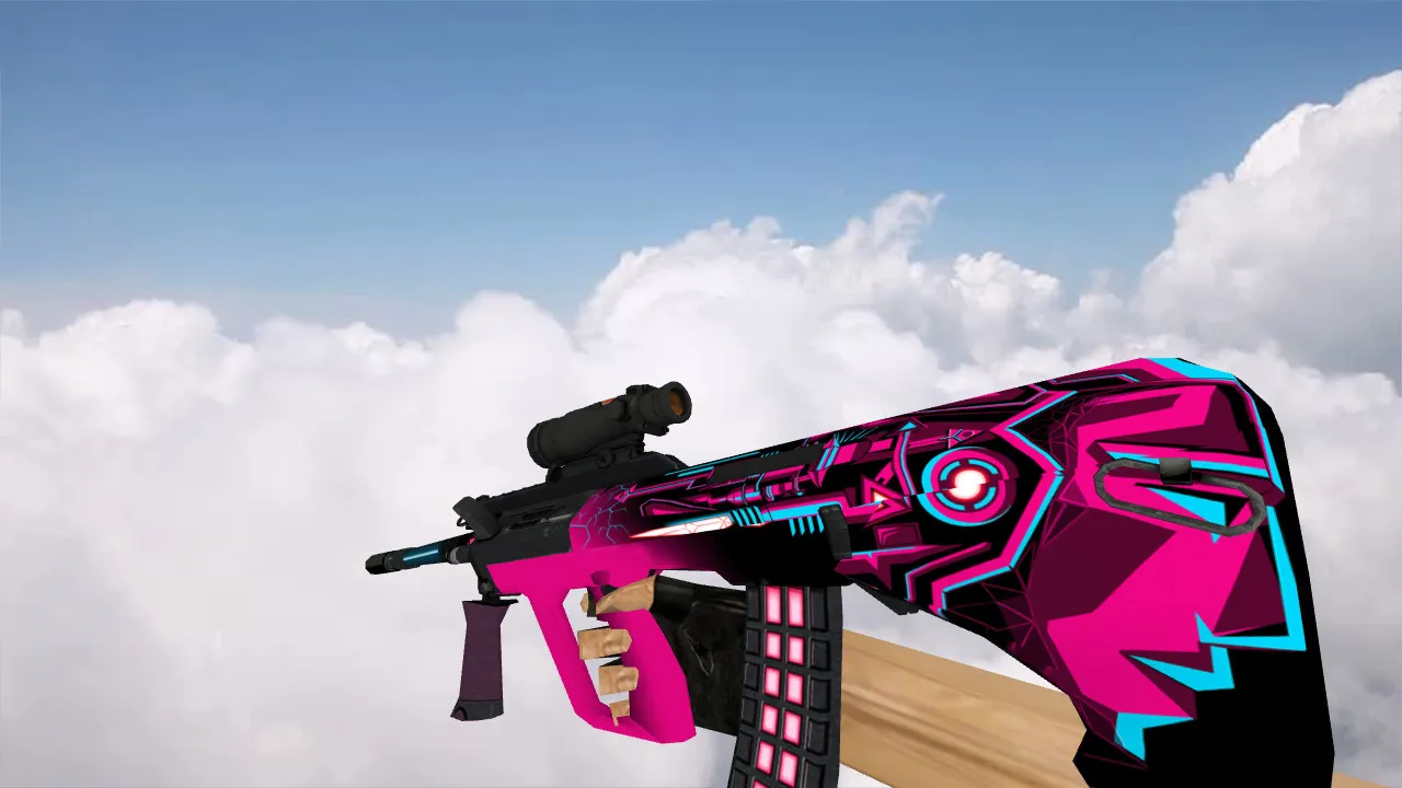 Скриншот Модель AUG Strike для CS 1.6 - Подробности и загрузка