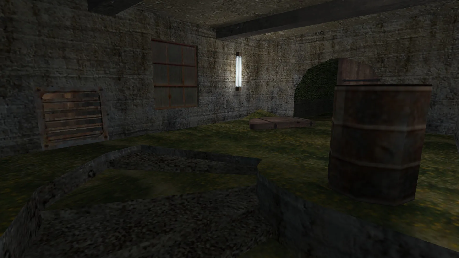 Скриншот  Карта de_stonepit для CS 1.6 – тактика, оптимизация и баланс