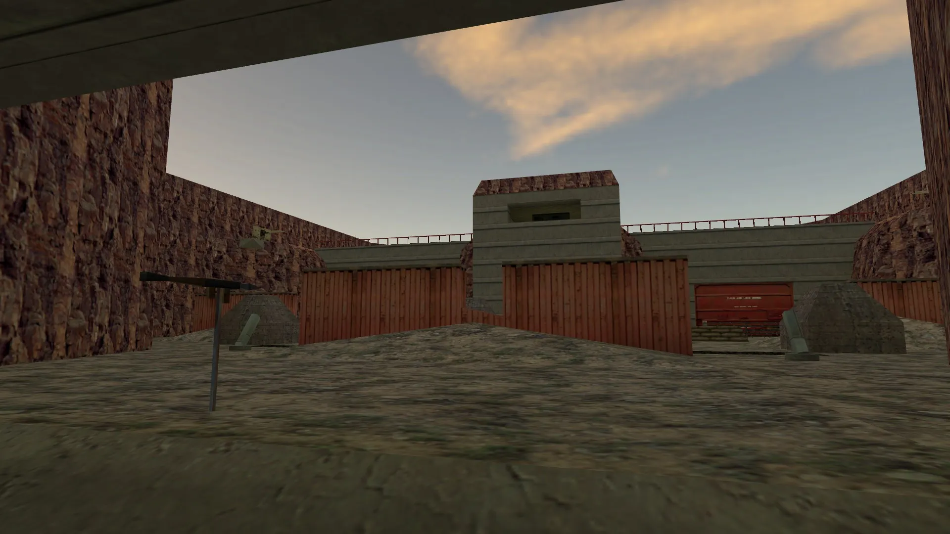 Скриншот Карта «explosion!» для CS 1.6 - Тактические возможности и особенности