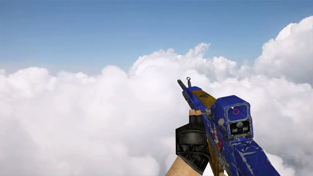 Скриншот Модель «XM8 Marine» для CS 1.6 - Уникальная модель оружия