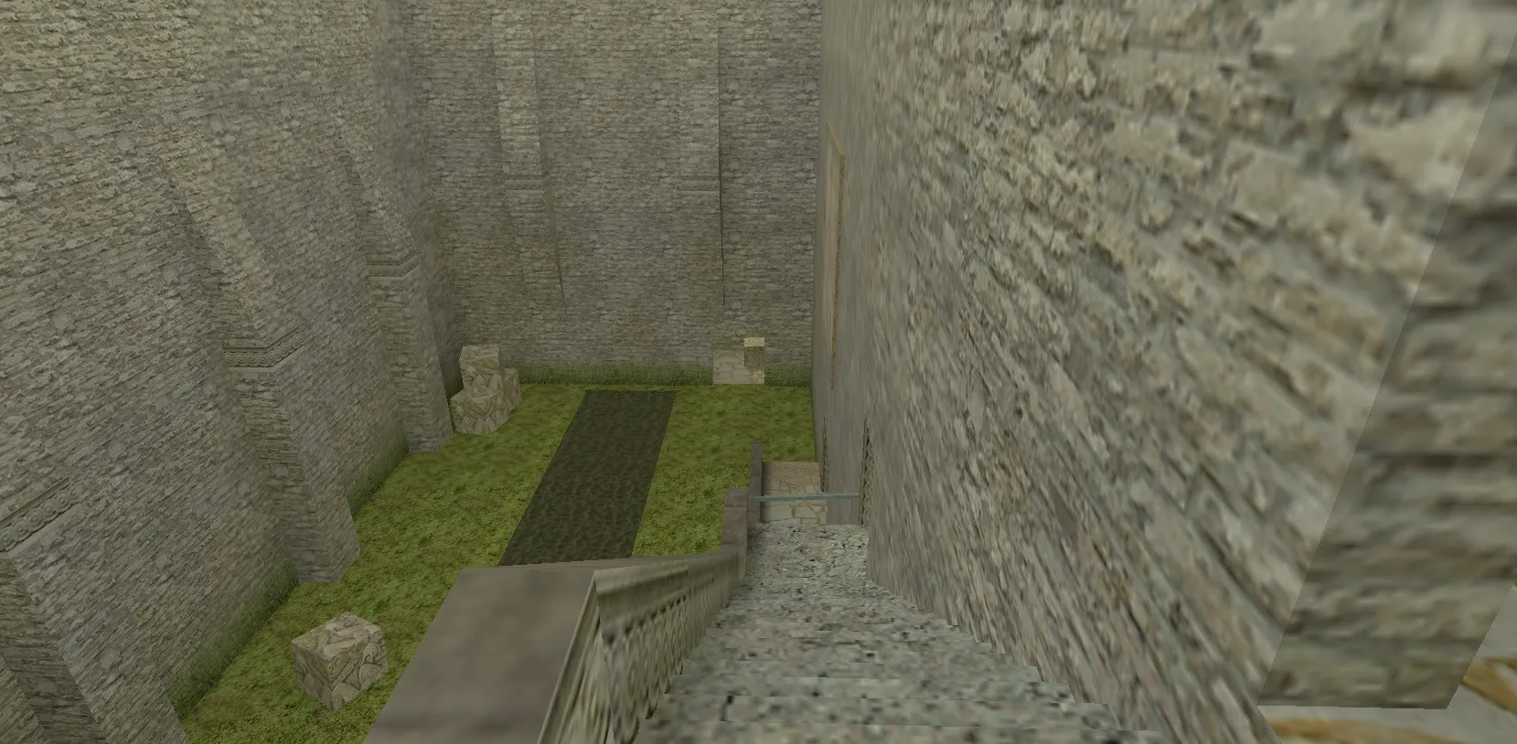 Скриншот  de_aztecx для CS 1.6 — карта для праков и катки, баланс сторон, тактические точки, .nav и оптимизация