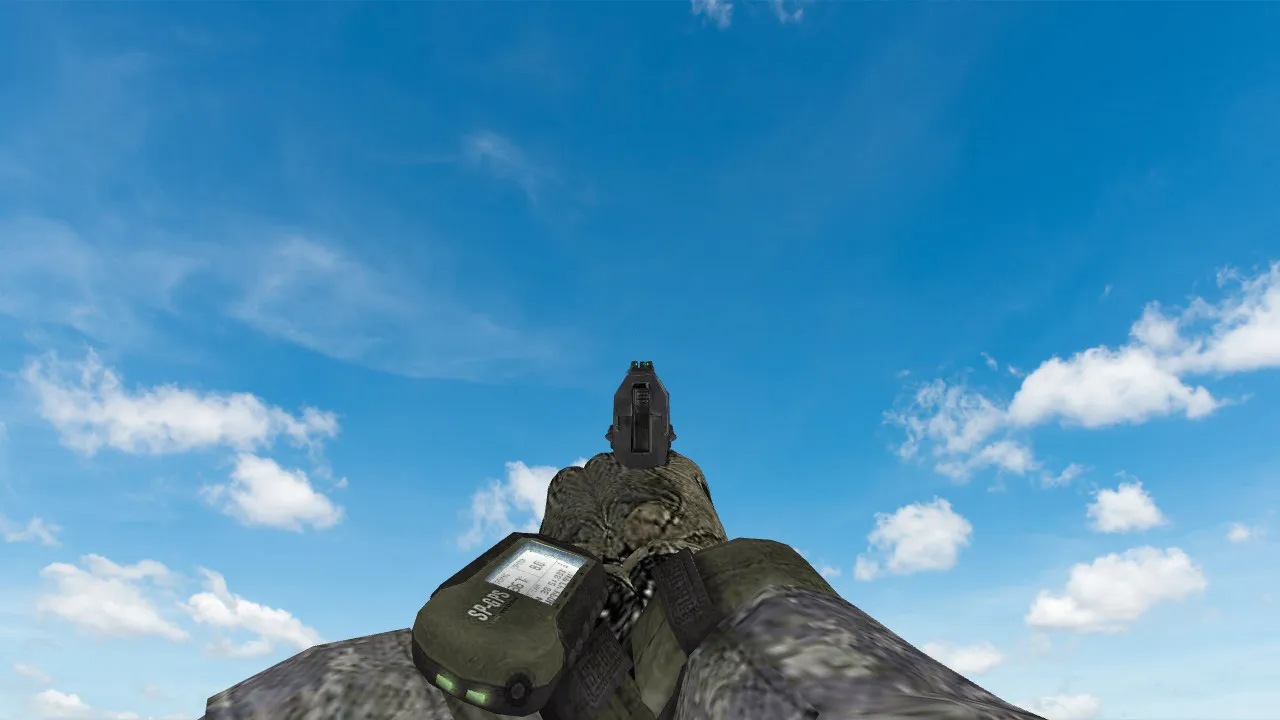 Скриншот  Пак моделей оружия «CoD MW3 Pack» для CS 1.6: v_, p_, w_ модели, звуки, анимация осмотра и текстуры