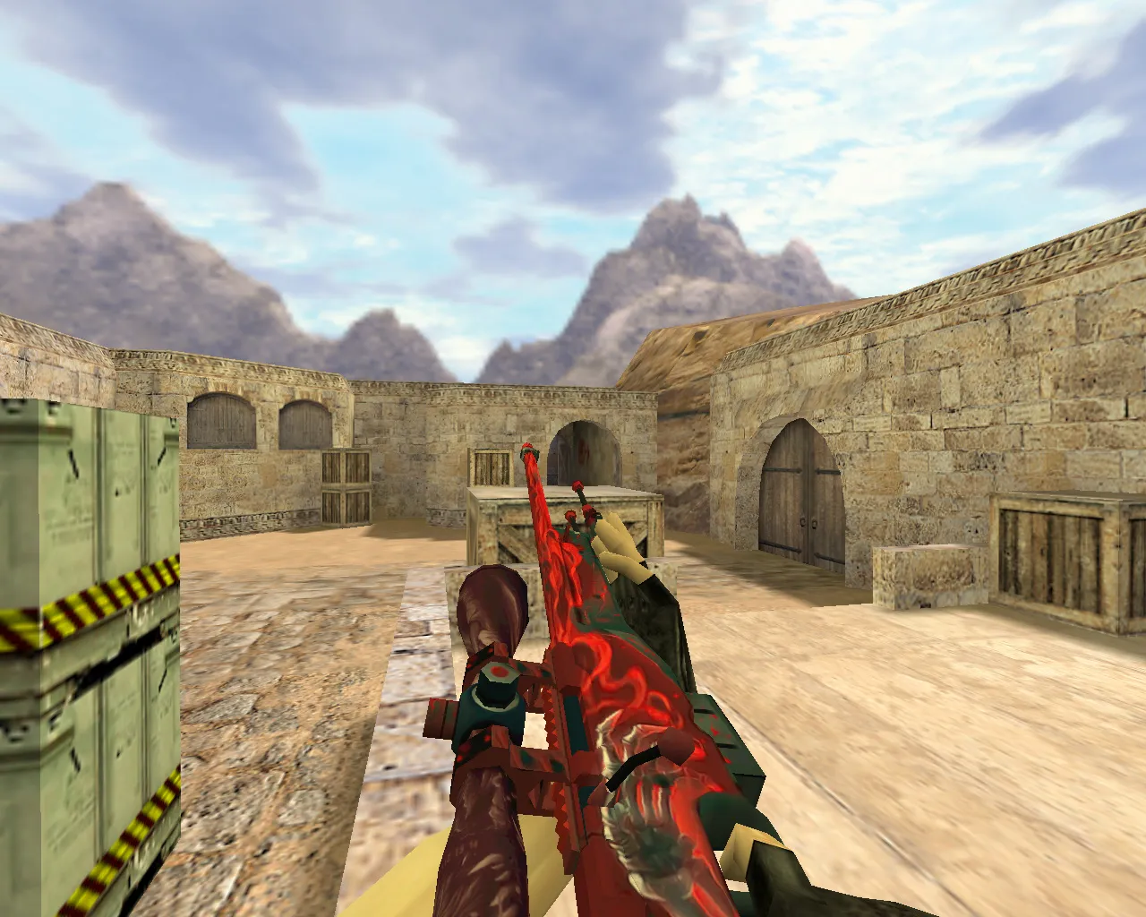 Скриншот Модель AWP Касание мертвеца для CS 1.6 – Качественные текстуры и анимации