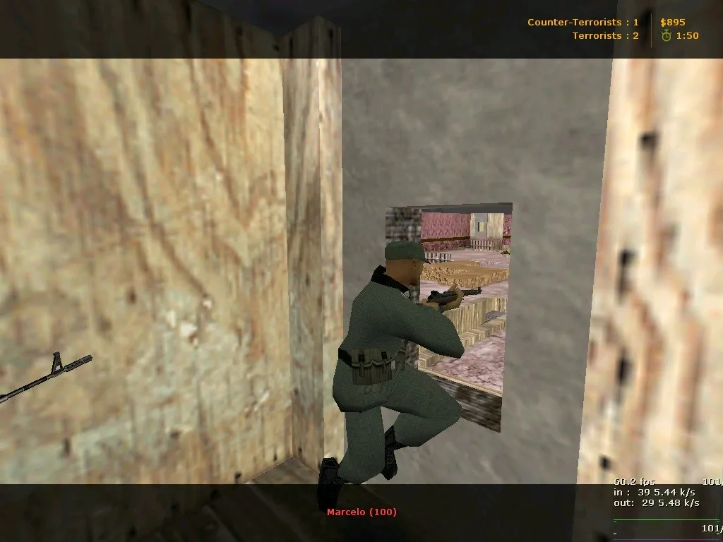 Скриншот  Карта de_somme для CS 1.6: Тактические возможности и особенности