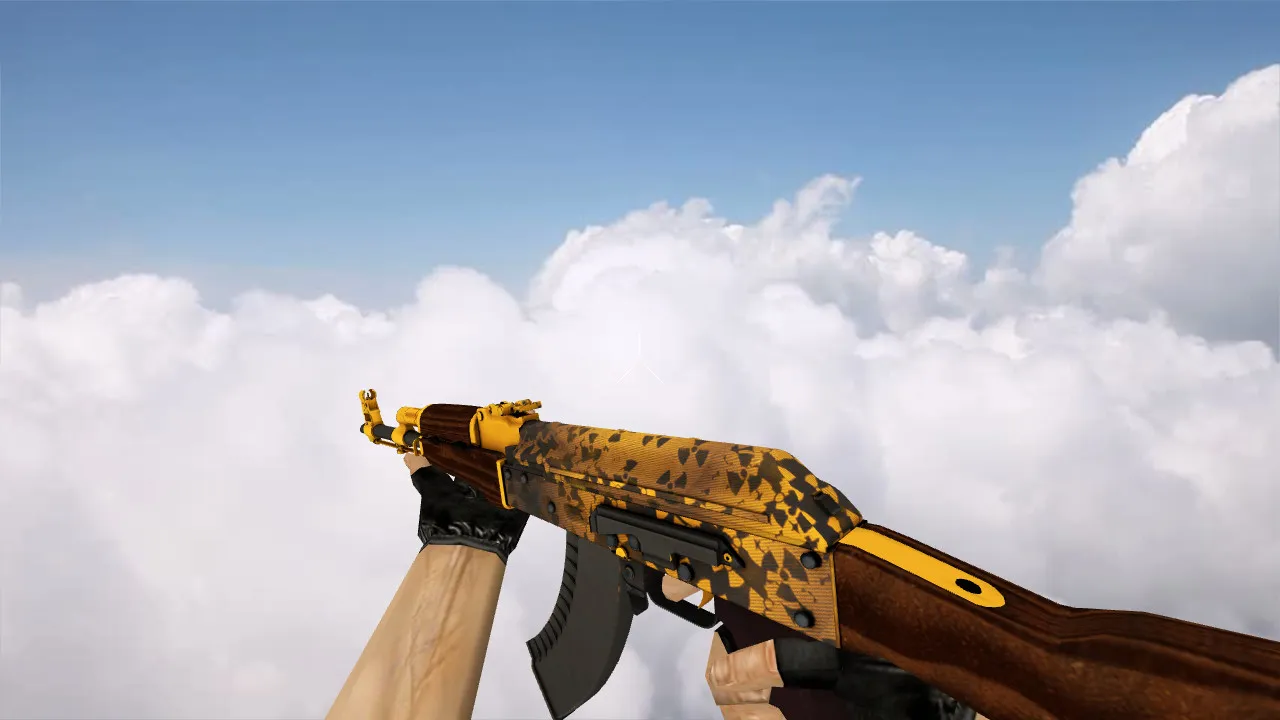 Скриншот Модель «AK-47 Reactor» для CS 1.6: v_ и p_ модели, звуки, анимация осмотра, качество текстур