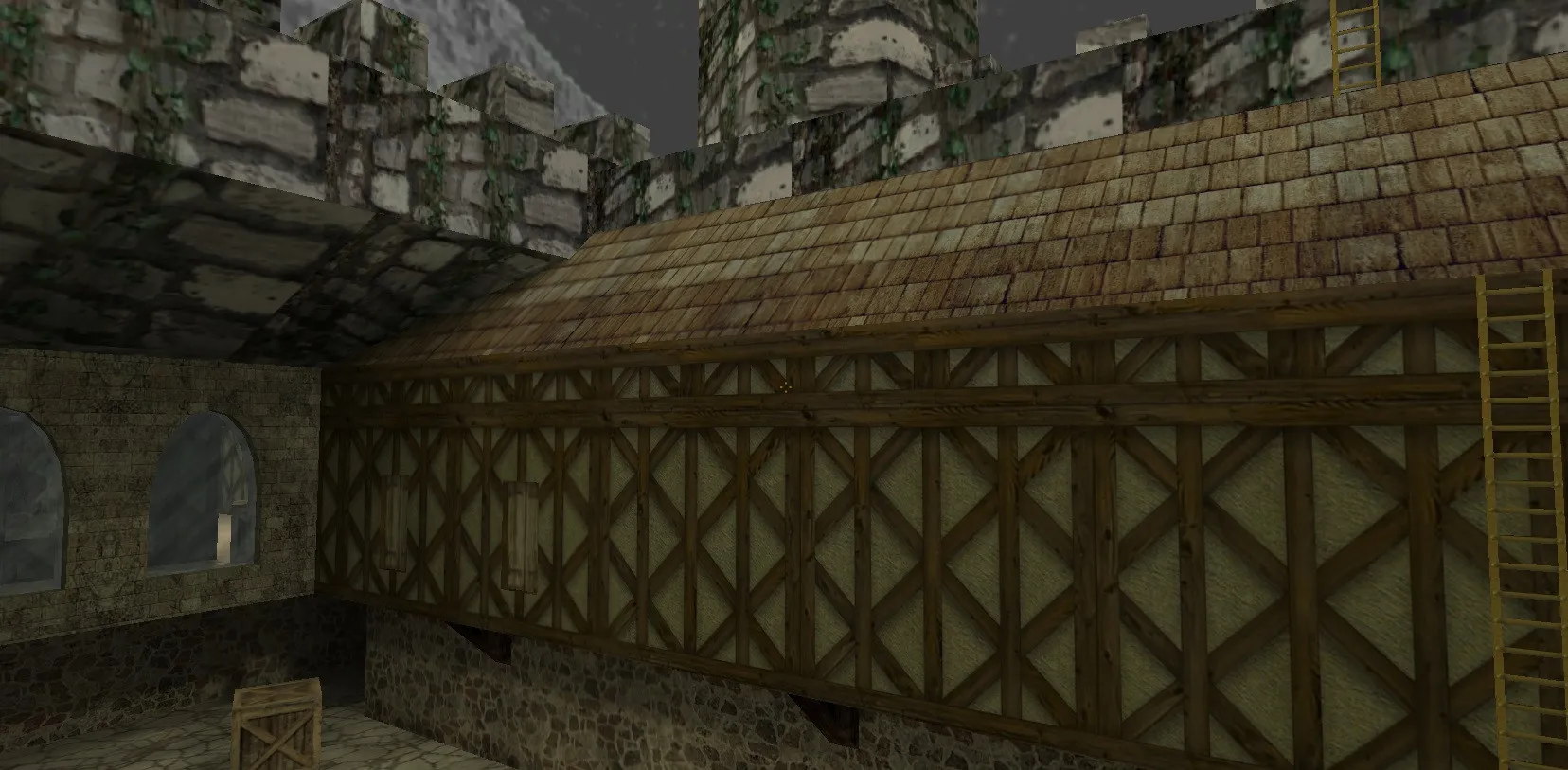 Скриншот  Карта de_as_rook для CS 1.6: точки, раунды, .nav для ботов и оптимизация wpoly/epoly