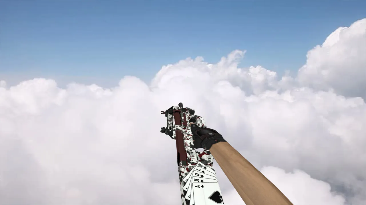 Скриншот Модель «P90 Flush Royale» для CS 1.6 - Уникальный скин