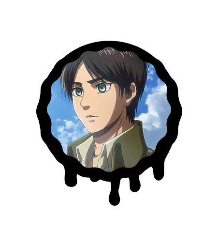 Скриншот Граффити «Эрен Йегер» для CS 1.6 - Аниме Граффити