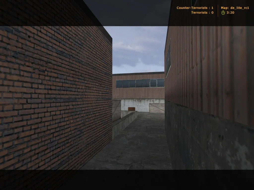 Скриншот  Карта de_lite_rc1 для CS 1.6 - Тактическое преимущество на картах DE
