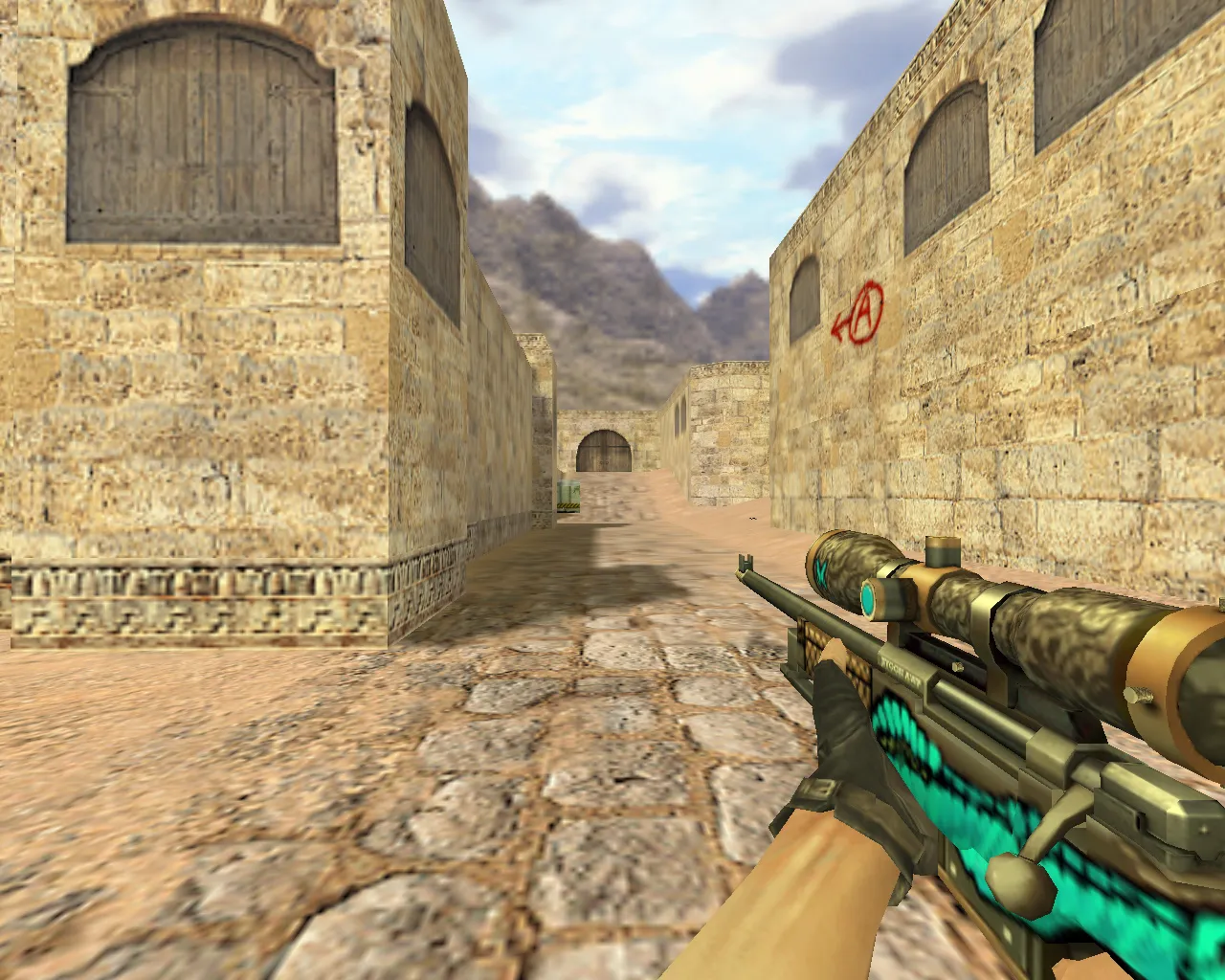 Скриншот Пак моделей оружия «Бабочка» для CS 1.6: v_ и p_ модели, звуки, анимация осмотра, качество текстур