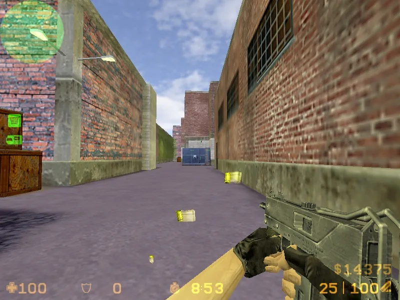 Скриншот Dinamic Shells: модель гильз для CS 1.6 с анимацией осмотра, звуками и точной графикой