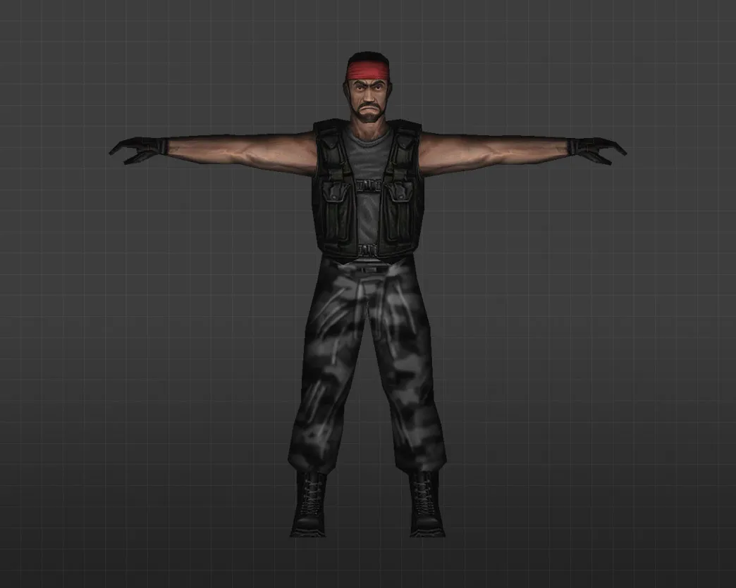 Скриншот Модель «Guerilla Городской камуфляж» для CS 1.6 - Перекрашенные модели