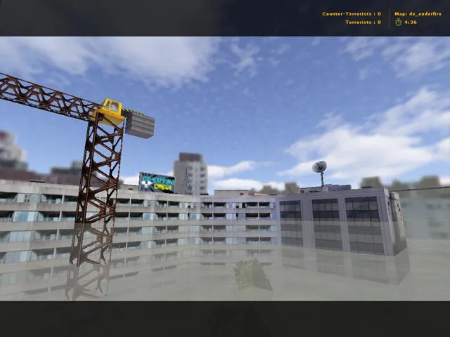 Скриншот  Карта de_underfire для CS 1.6 – тактические возможности и баланс