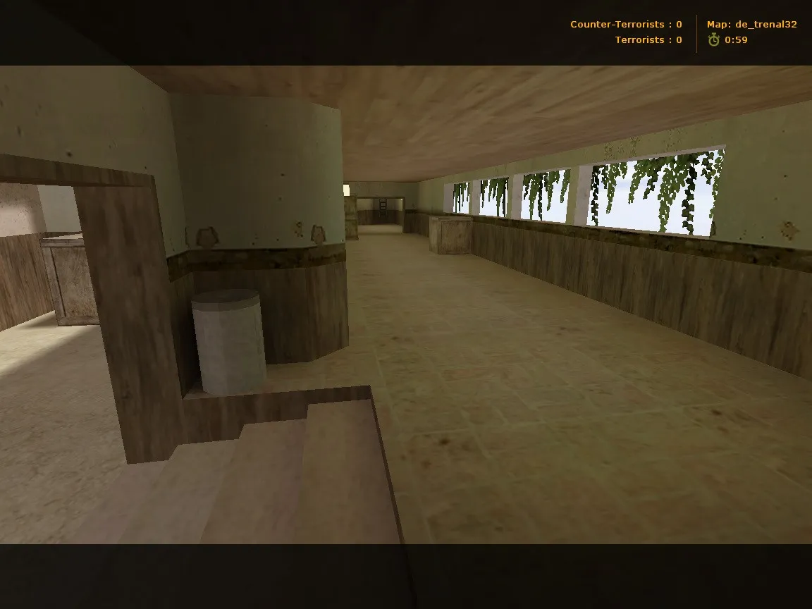 Скриншот  Карта de_trenal32 для CS 1.6: Тактика и стратегии