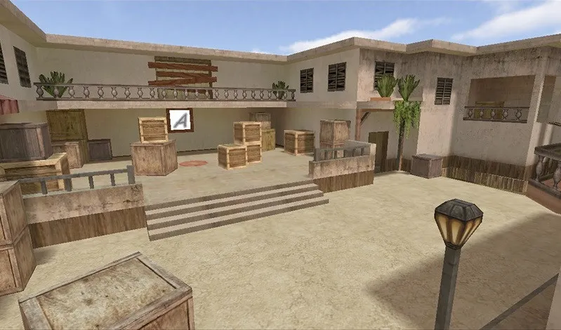 Скриншот  Карта de_trenal32 для CS 1.6: Тактика и стратегии