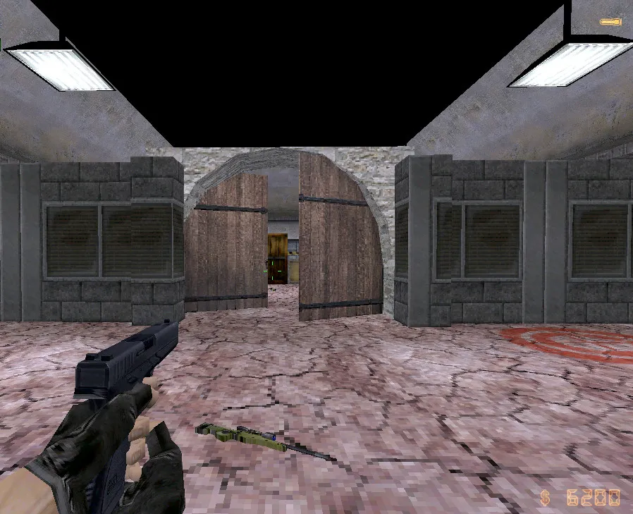 Скриншот  Карта de_welkomin для CS 1.6: Тактические возможности и баланс сторон