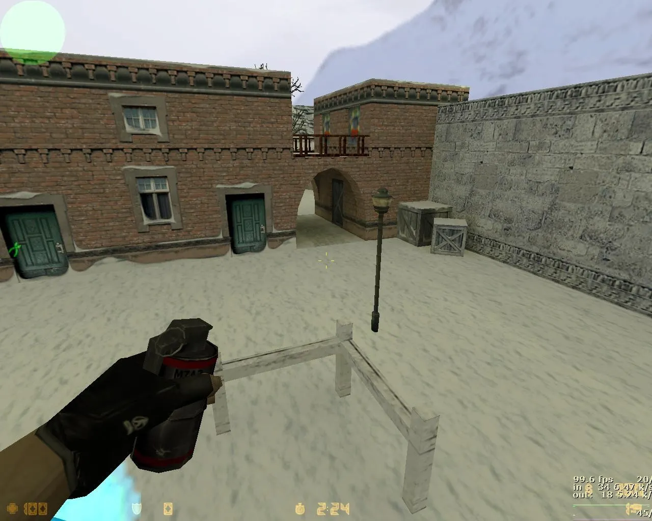 Скриншот  Карта de_outlands_christmas для CS 1.6: Подробный обзор и тактика