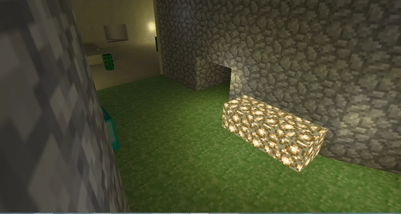 Скриншот  Карта de_minecraft_j_final для CS 1.6 - Стратегические точки и оптимизация