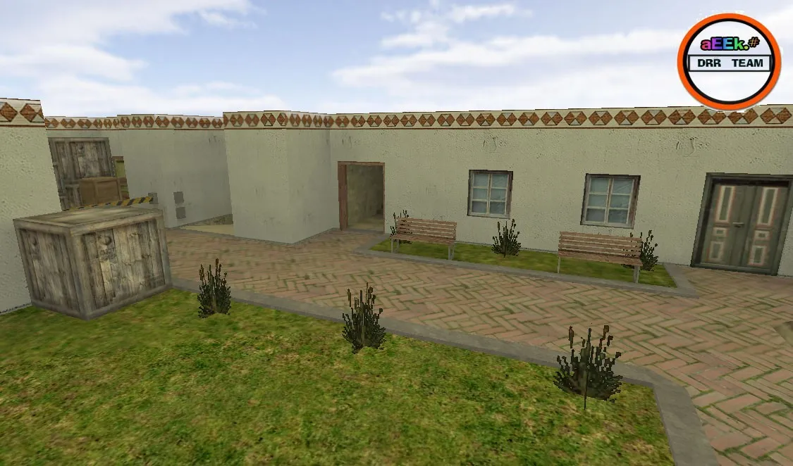 Скриншот Карта de_bisborg для CS 1.6: точки, маршруты, .nav для ботов, настройка и оптимизация wpoly/epoly