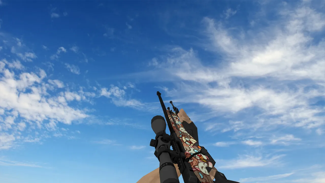 Скриншот Модель AWP Лапки для CS 1.6 – особый стиль и точность