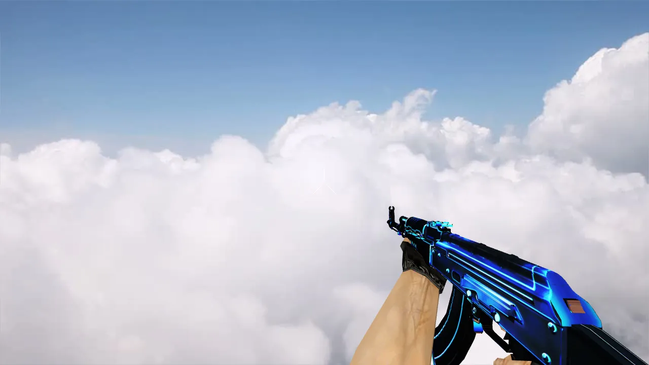 Скриншот AK-47 Ambient для CS 1.6: Улучшенная модель для игры