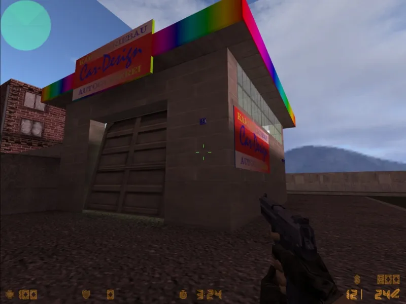 Скриншот Карта de_ubahn для CS 1.6: тактика и оптимизация