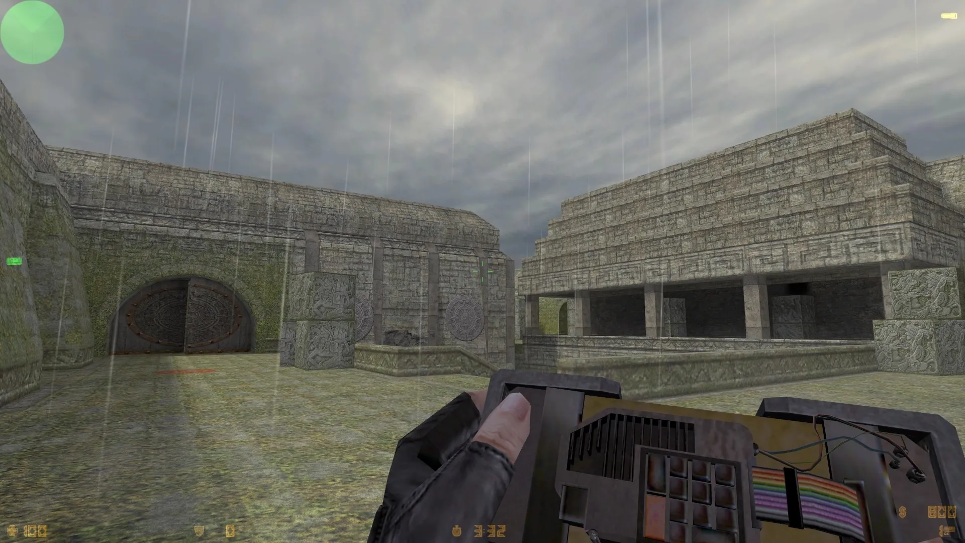 Скриншот de_aztec_xbox — DE карта для CS 1.6: точки, баланс сторон, .nav для ботов, оптимизация