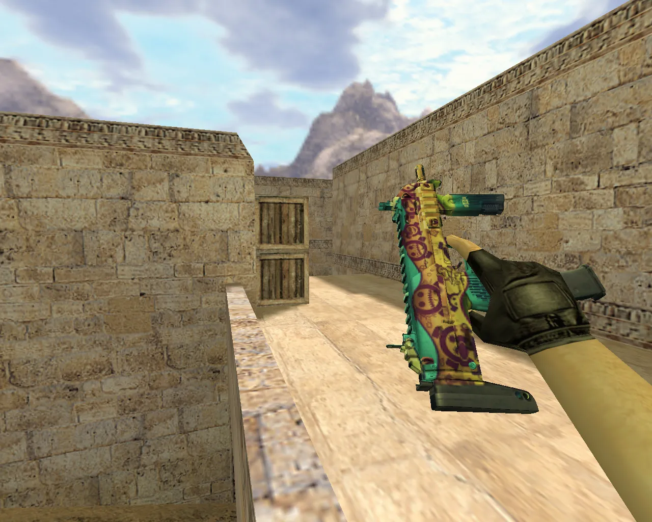 Скриншот Модель «MP7 Эмоции» для CS 1.6 - Скачай и играй