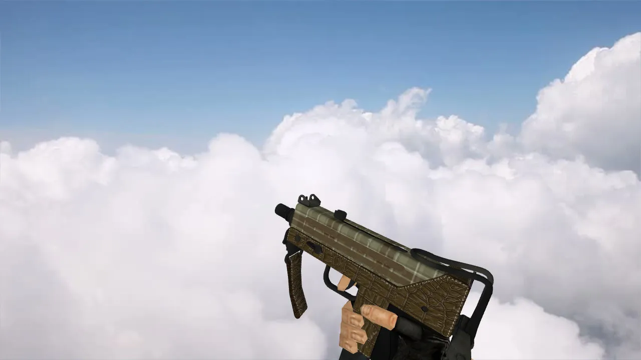 Скриншот Модель MAC-10 «Пассажир» для CS 1.6 - Уникальный скин