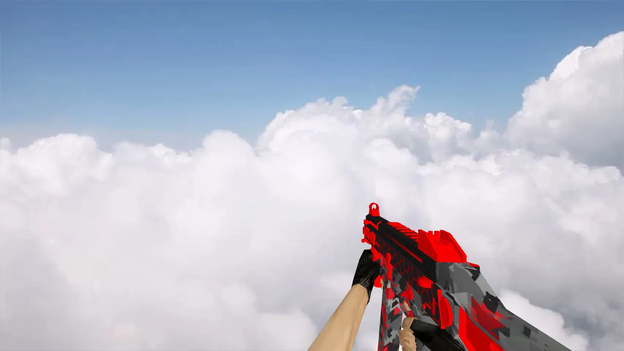 Скриншот Модель UMP-45 Agressor для CS 1.6 - Идеальный выбор для игры