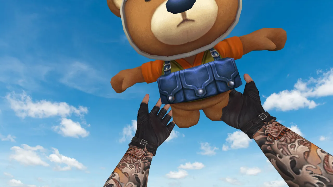 Скриншот Модель «Teddy Terror» для CS 1.6: v_ p_ w_ гранат с анимацией осмотра, звуками и качественными текстурами