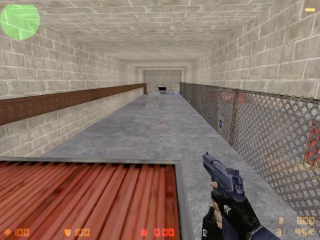 Скриншот  Карта deathrun_ultrazone для CS 1.6: ловушки, раунды и точки для зомби-стиля