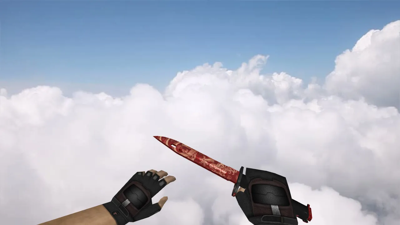 Скриншот Модель Bayonet Aidotu для CS 1.6: v_, p_, w_ нож, звук, анимация осмотра, текстуры и установка