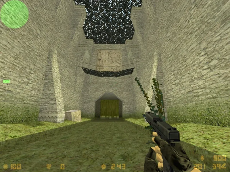 Скриншот  Карта de_yucatan для CS 1.6 - Тактическая карта с уникальным дизайном