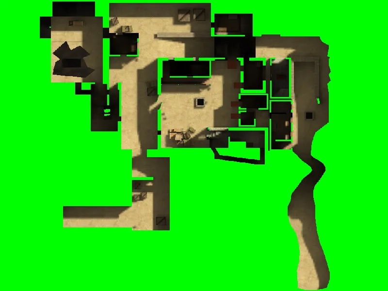 Скриншот Карта de_allahakbar для CS 1.6: точки, ротации, .nav для ботов и оптимизация под fps