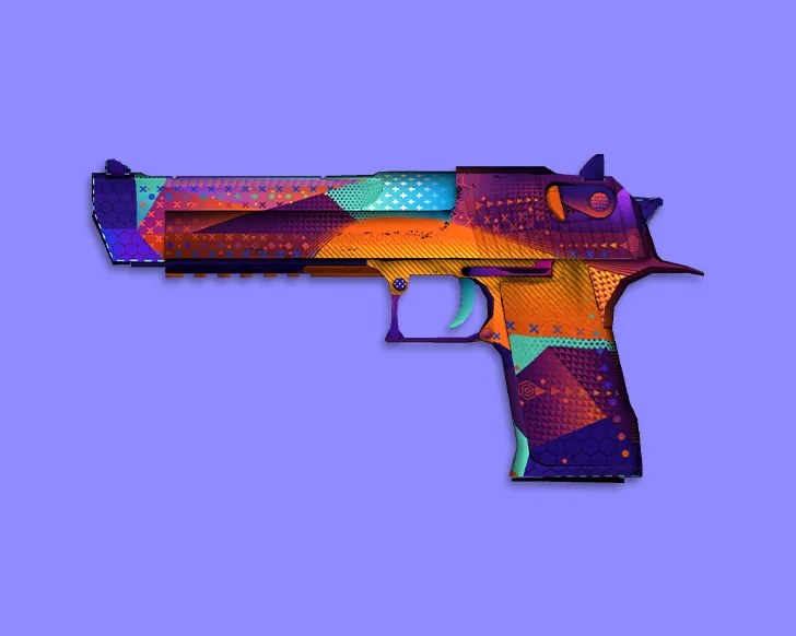 Скриншот Deagle | Океанское побережье (Ocean Drive) для CS 1.6: яркий скин