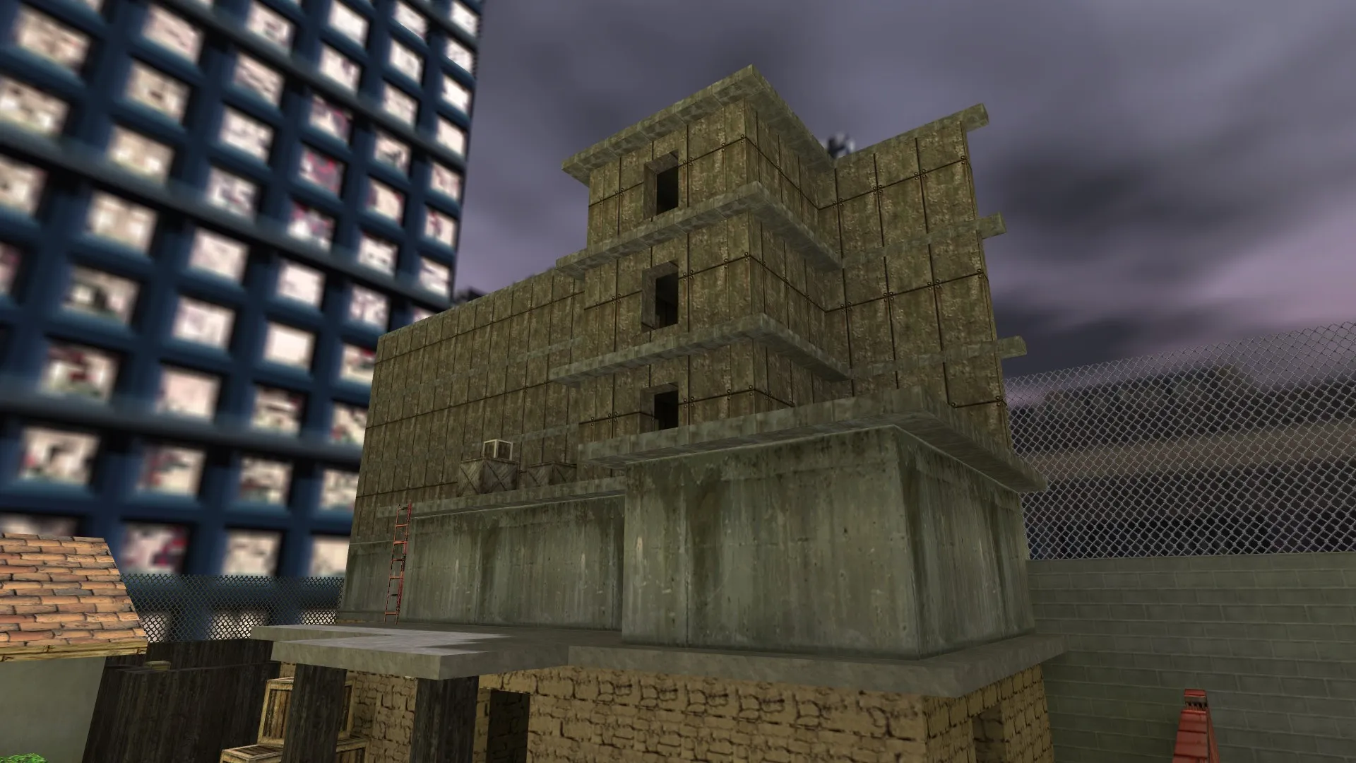 Скриншот  Карта de_cherokee для CS 1.6: баланс сторон, точки, .nav, оптимизация wpoly/epoly