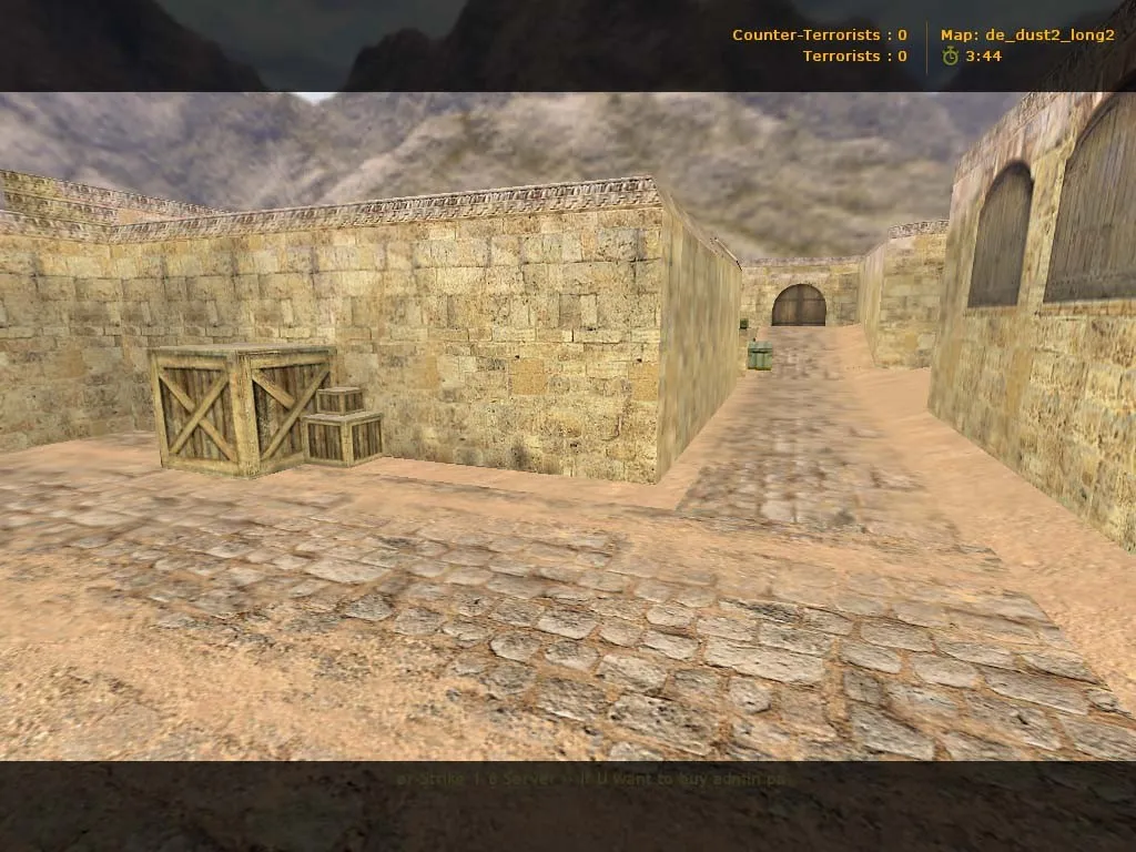 Скриншот Карта «de_dust2_long_v2» для CS 1.6