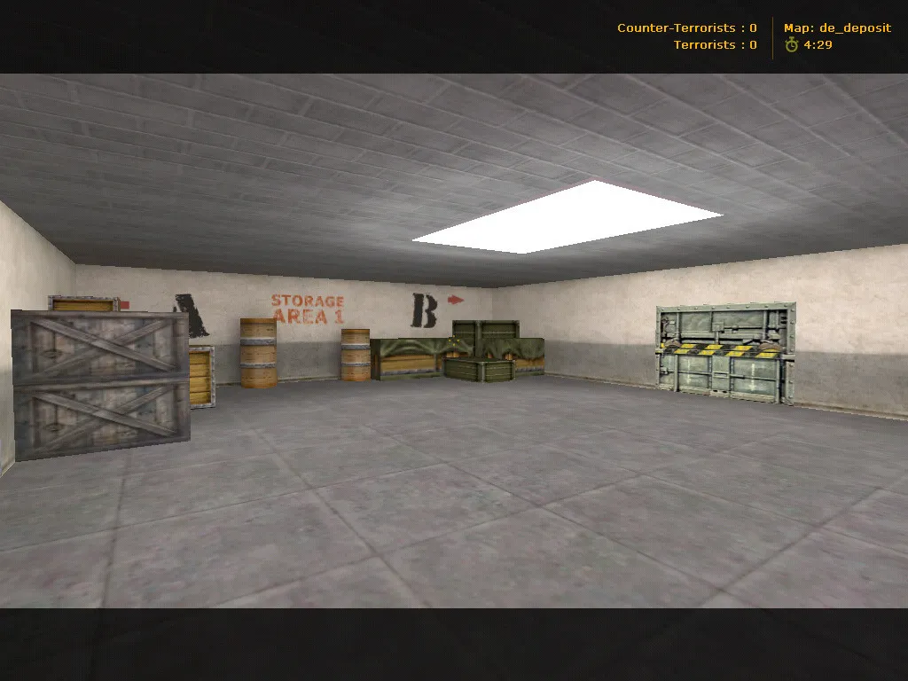 Скриншот Карта «de_deposit» для CS 1.6