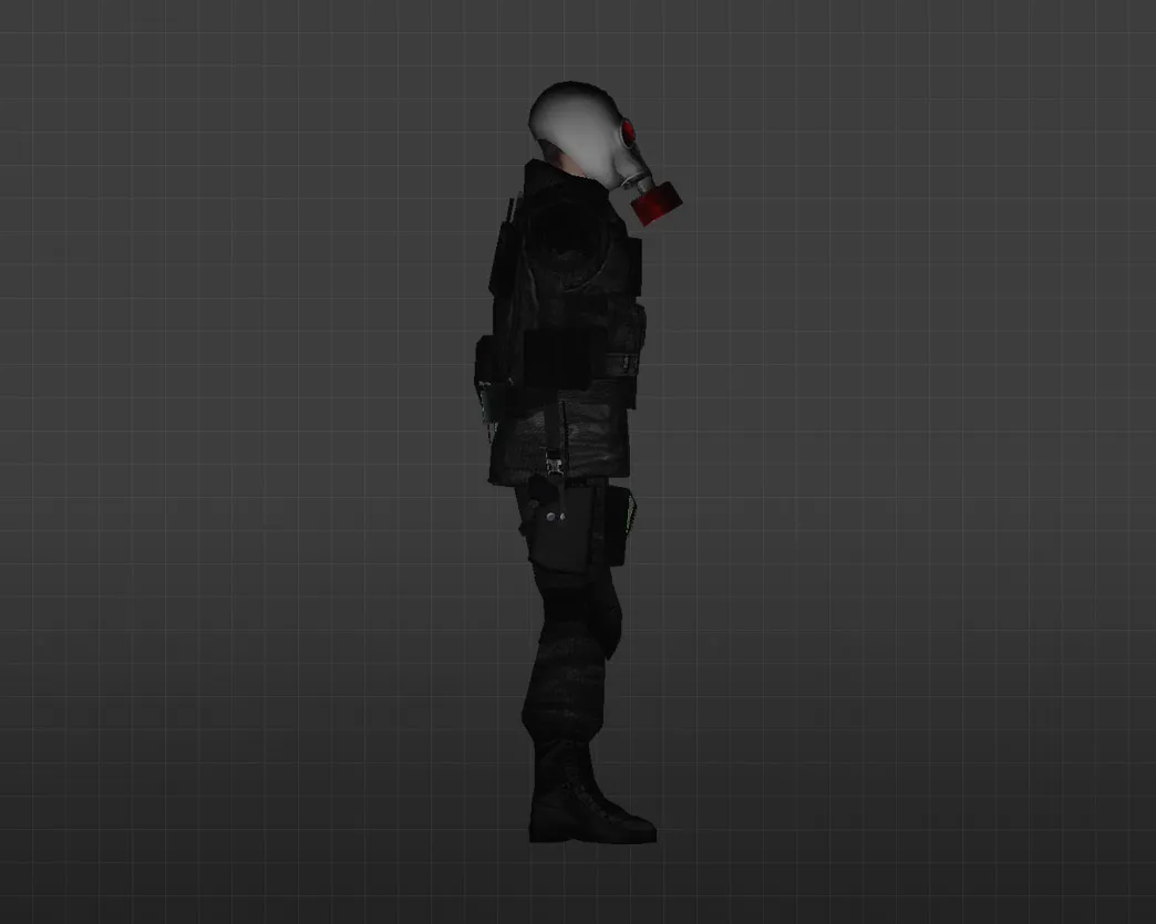 Скриншот Модель «SAS Красноглазый» для CS 1.6 - Уникальная и четкая модель