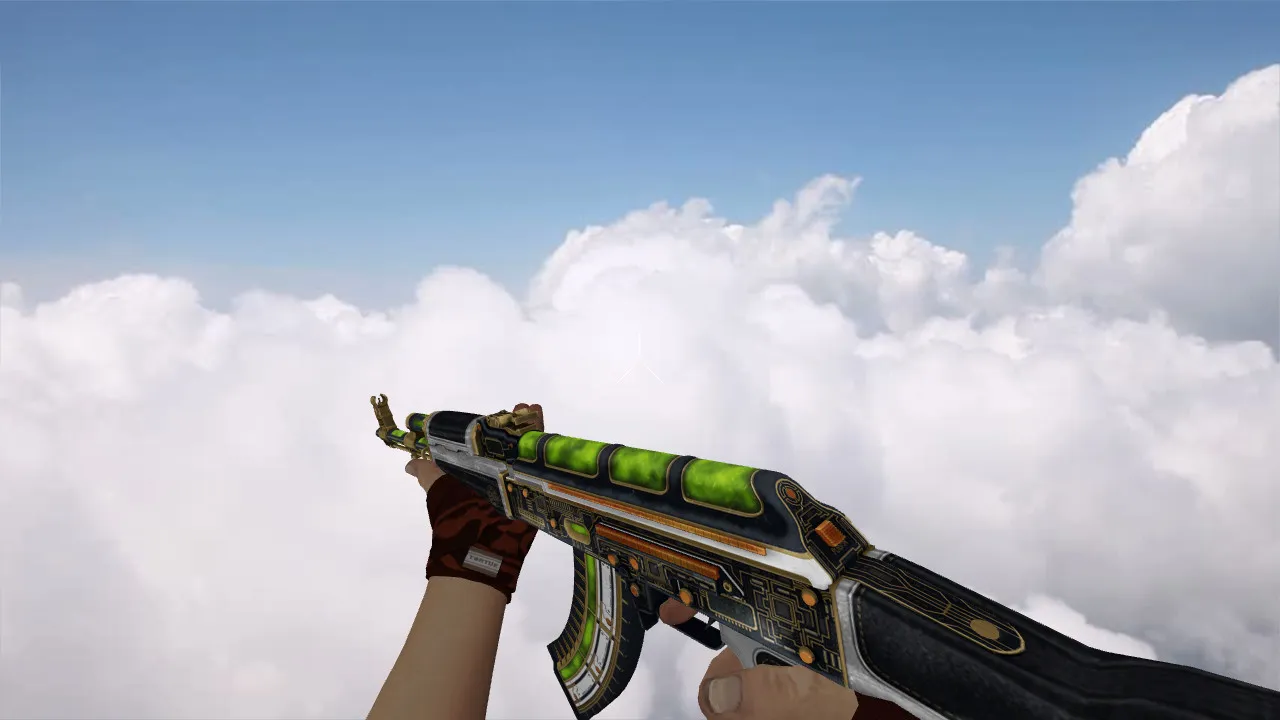 Скриншот Модель «AK-47 The Legacy» v_ p_ w_ для CS 1.6: звуки, осмотр, текстуры и настройка