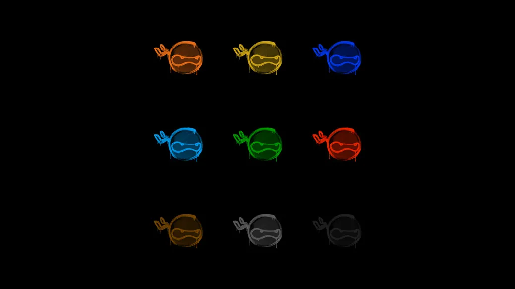 Скриншот Граффити «Ниндзя» для CS 1.6 - Уникальное дополнение к вашей игре