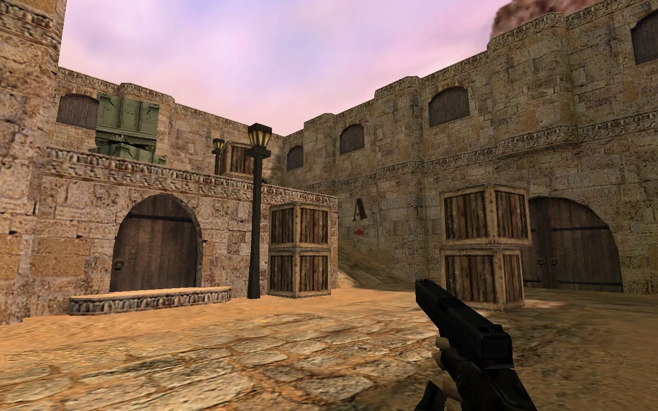 Скриншот  Карта de_sandstone_v4 для CS 1.6: подробное описание и особенности