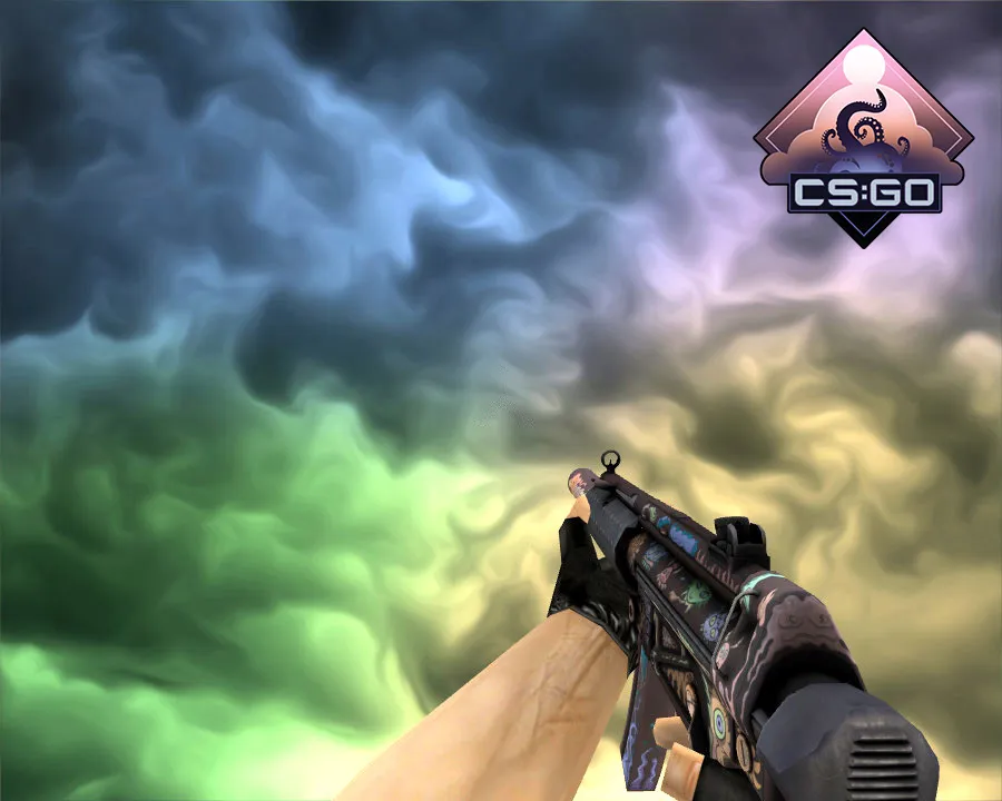 Скриншот MP5-SD | Юный некромант (Necro Jr.) для CS 1.6 - Модели оружия