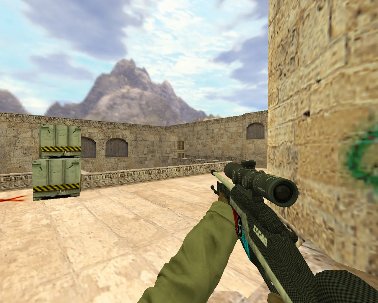 Скриншот Модель «SSG-08 Сила спецназа» для CS 1.6 | Доступные патчи