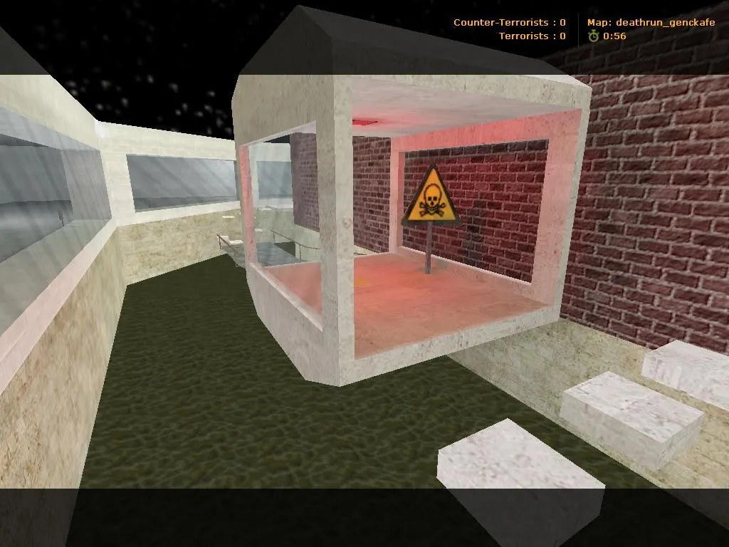Скриншот Карта «deathrun_genckafe» для CS 1.6