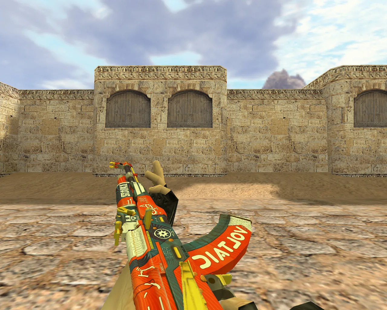 Скриншот Модель АК-47 Кровавый спорт для CS 1.6 - Обзор и особенности