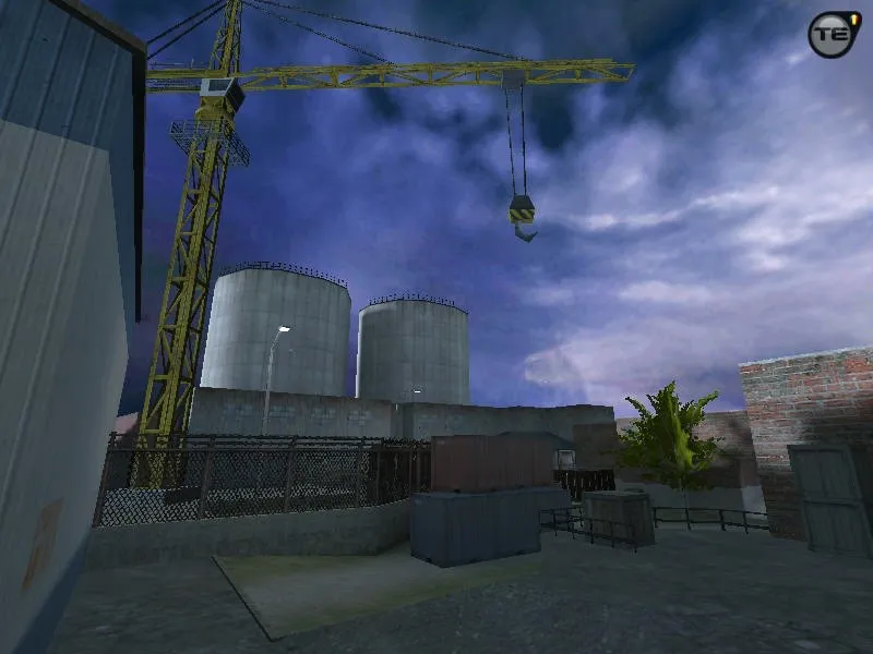 Скриншот  css_crane — DE карта для CS 1.6: точки, спавны, тактика T и CT, .nav и оптимизация