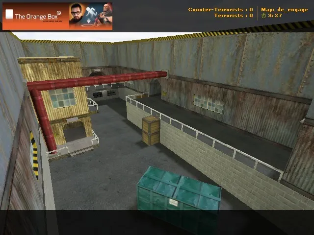 Скриншот  de_engage для CS 1.6: баланс сторон, точки под заходы, .nav для ботов и оптимизация