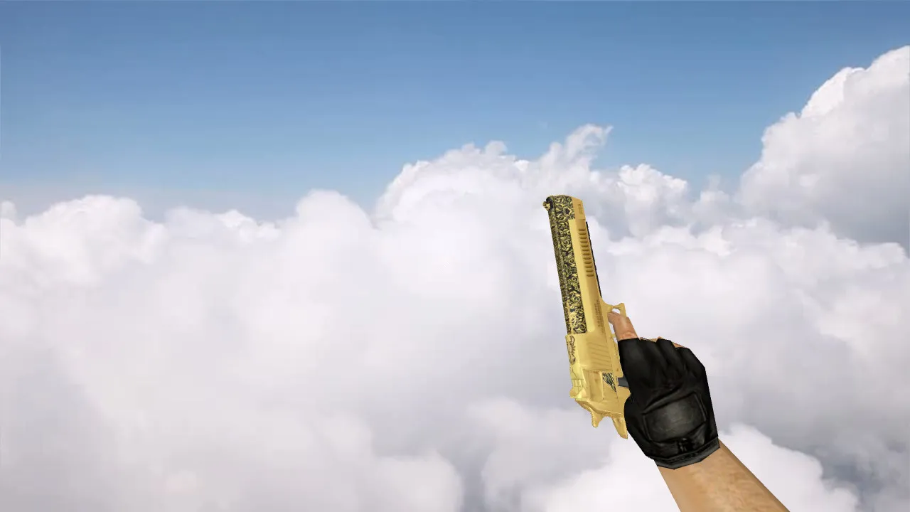Скриншот Модель «Deagle Gold Scorpion» для CS 1.6: Обзор и особенности